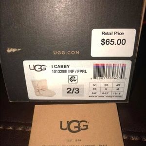 Light Pink infant Uggs